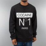 Pull Just Rhyse Cocaine en noir