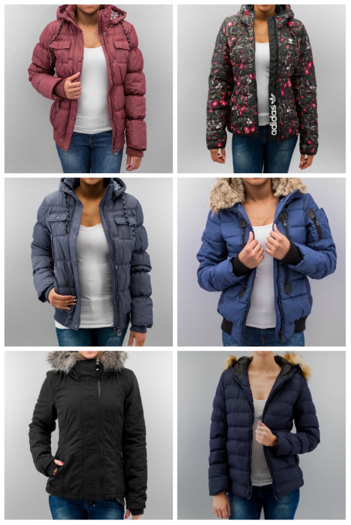 collage vestes femme