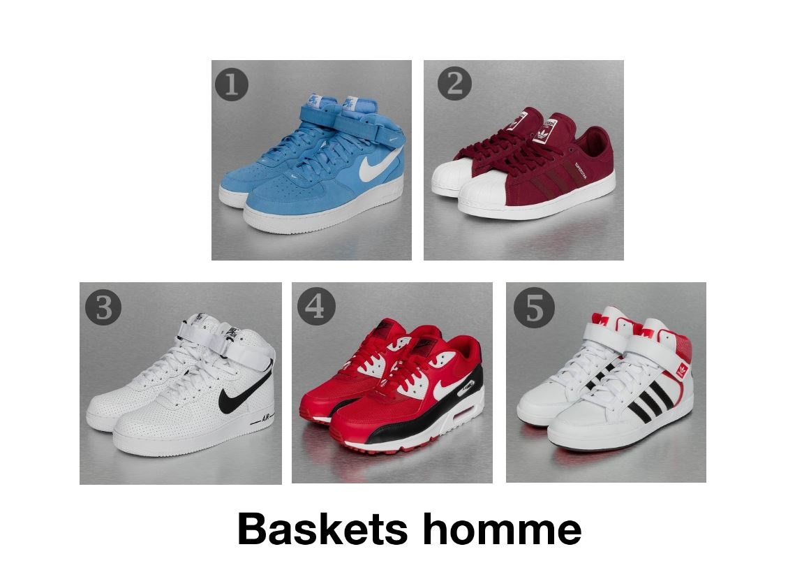 Baskets Homme | DefShop France Blog